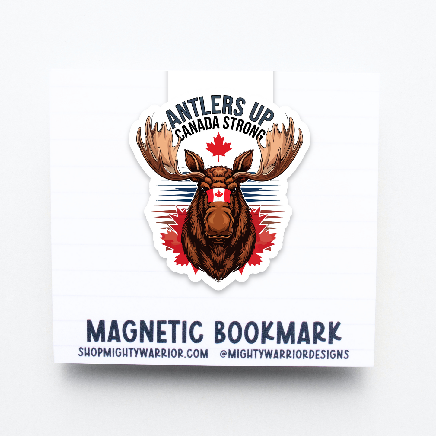 Antlers Up 2.0 Magnetic Bookmark