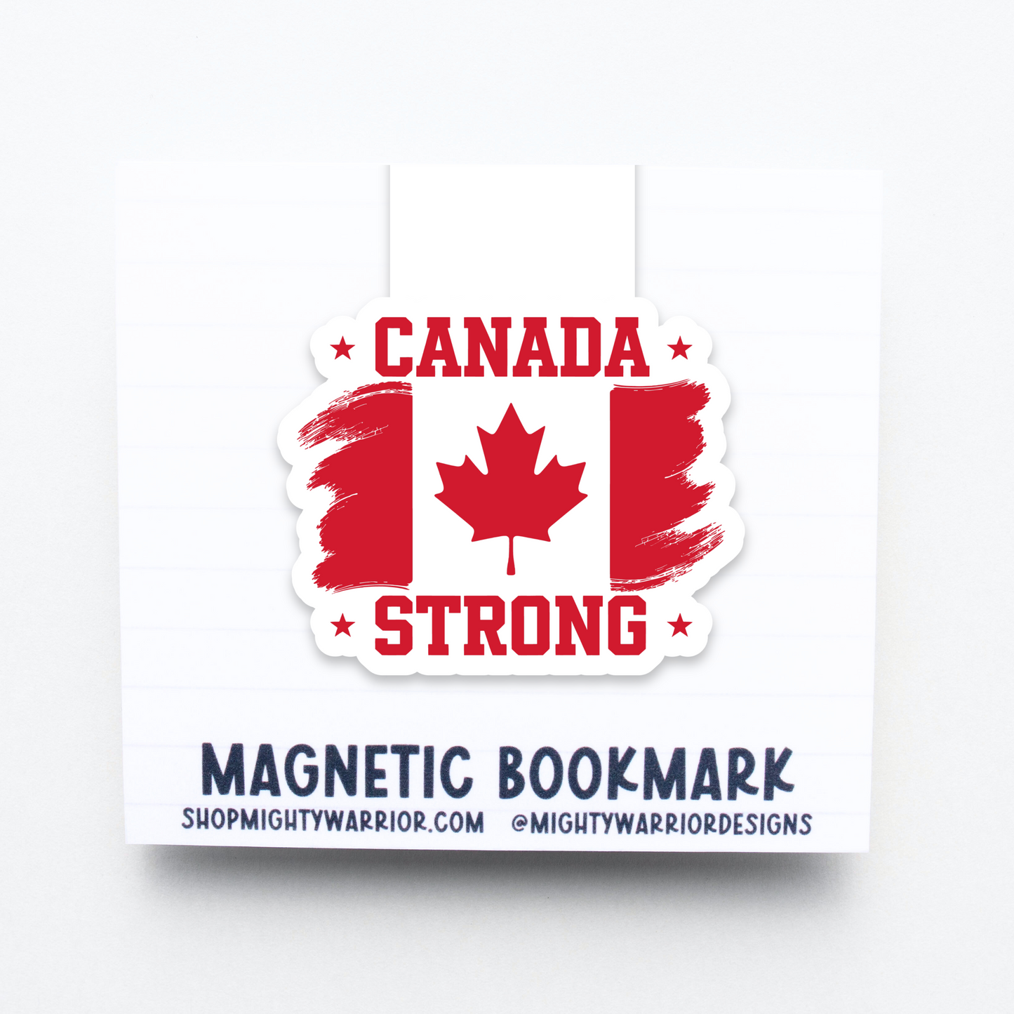 Canada Strong Magnetic Bookmark