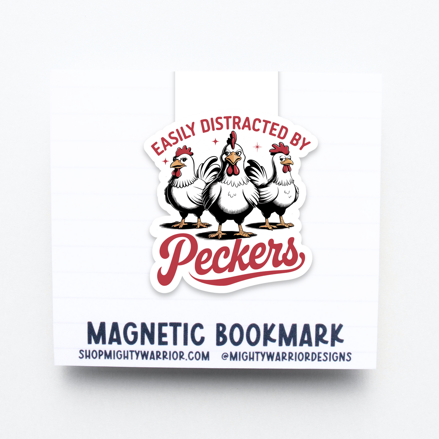 Easily Distracted Magnetic Bookmark