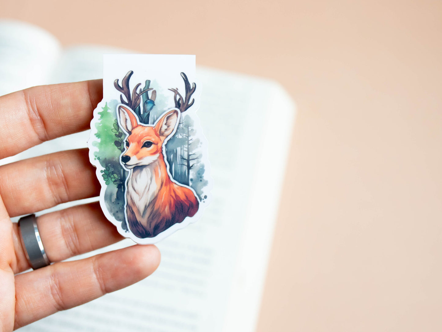Buck Magnetic Bookmark