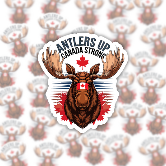 Antlers Up 2.0 Sticker