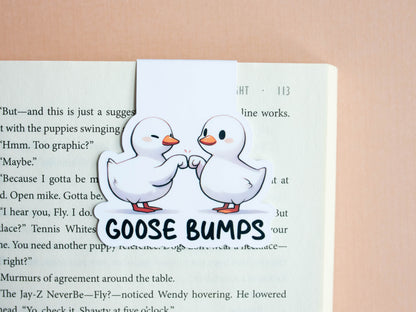 Goose Bumps Magnetic Bookmark