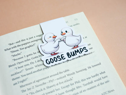 Goose Bumps Magnetic Bookmark