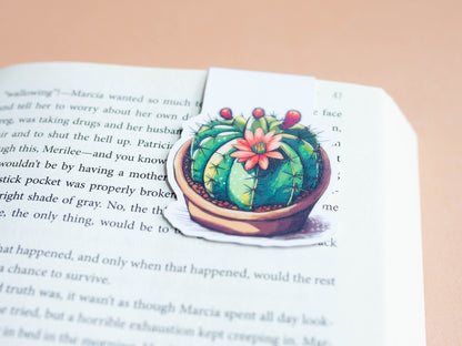 Cactus Magnetic Bookmark